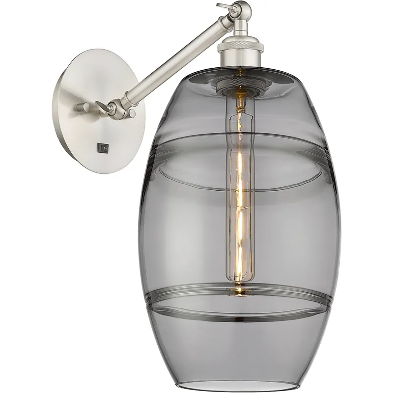 Ballston Vaz 1 Light 8 inch Brushed Satin Nickel Sconce Wall Light