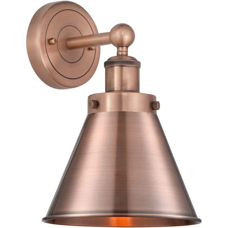 Appalachian 1 Light 8 inch Antique Copper Sconce Wall Light