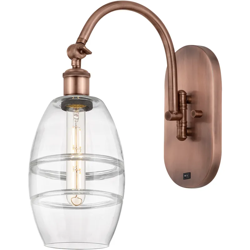 Ballston Vaz 1 Light 5.88 inch Antique Copper Sconce Wall Light