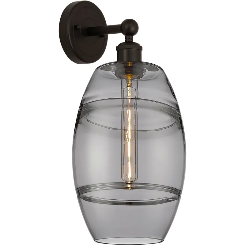 Edison Vaz 1 Light 8 inch Oil Rubbed Bronze Sconce Wall Light