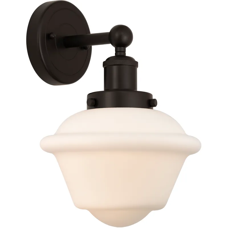 Oxford 1 Light 6.5 inch Oil Rubbed Bronze Sconce Wall Light