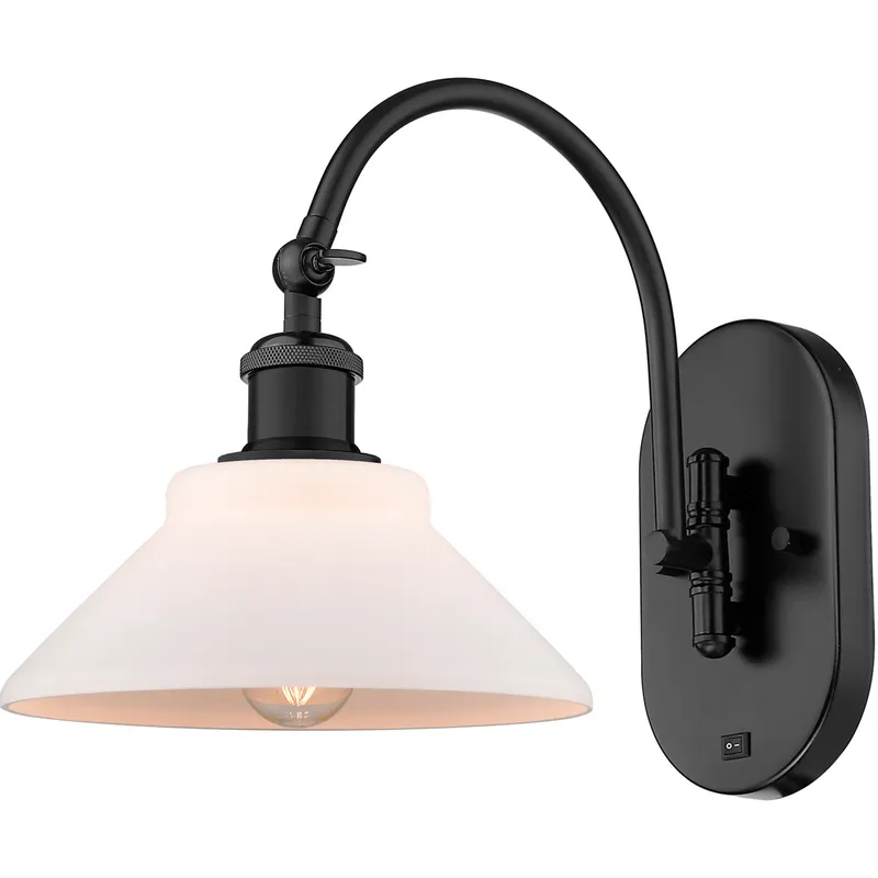 Ballston Orwell LED 8 inch Matte Black Sconce Wall Light