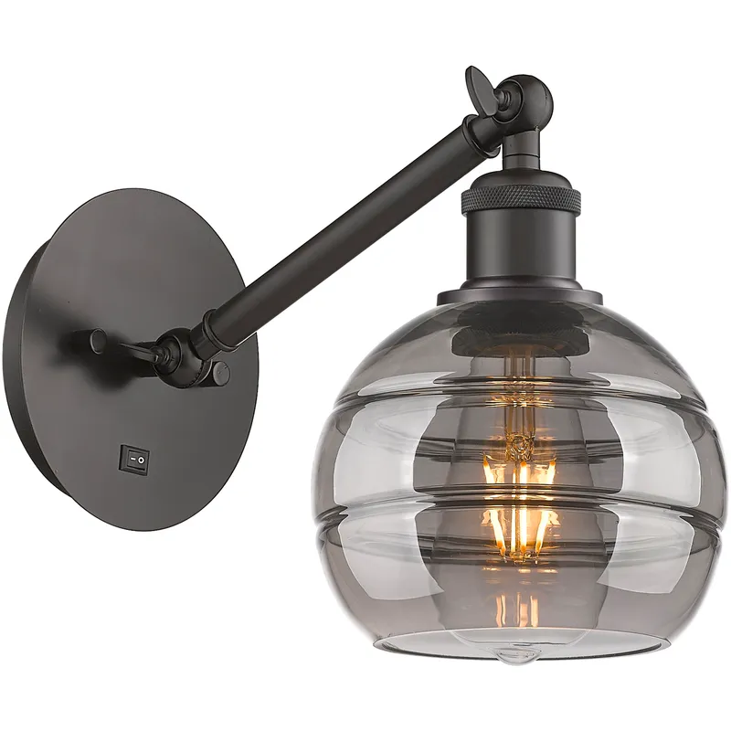 Ballston Rochester 1 Light 5.88 inch Oil Rubbed Bronze Sconce Wall Light