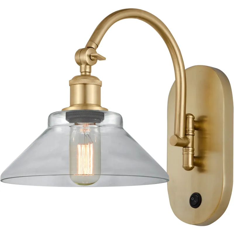 Ballston Orwell LED 8 inch Satin Gold Sconce Wall Light