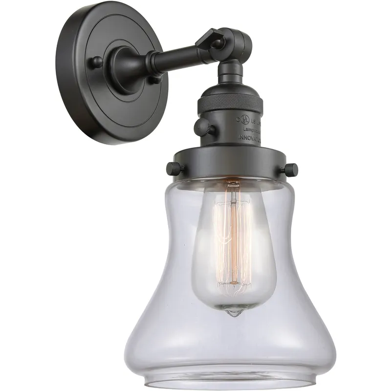 Franklin Restoration Bellmont LED 6.5 inch Oil Rubbed Bronze Sconce Wall Light, Franklin Restoration