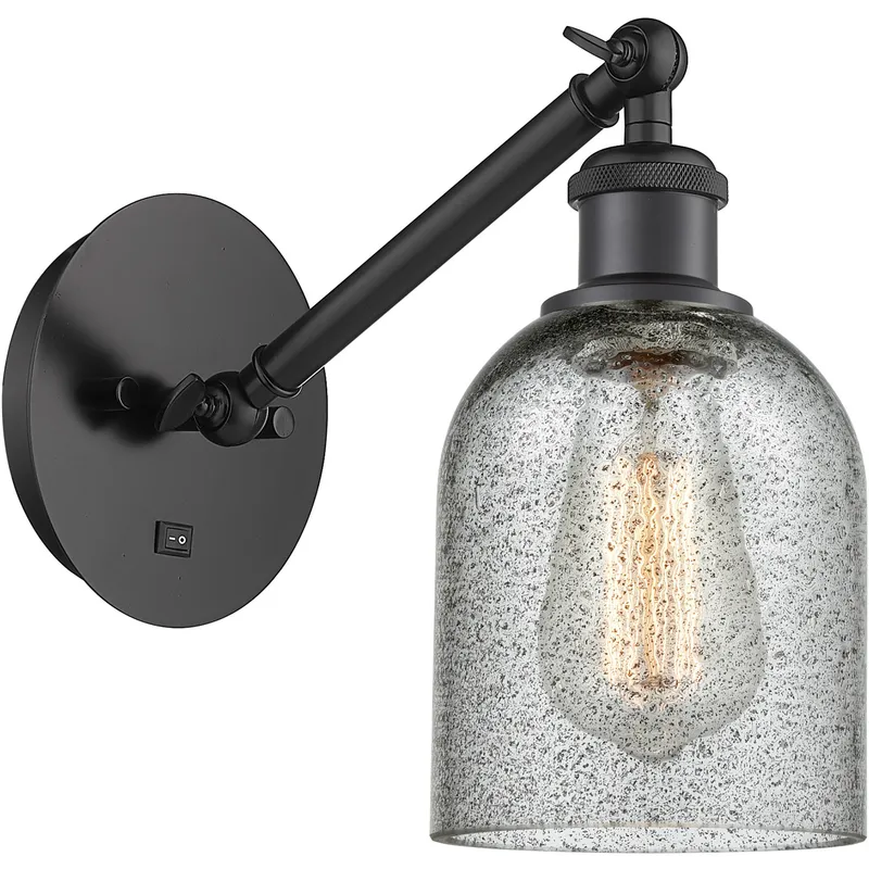 Ballston Caledonia LED 5 inch Matte Black Sconce Wall Light