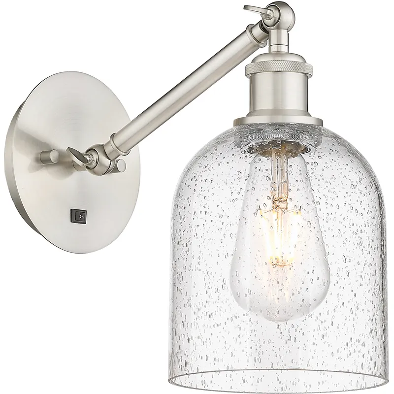 Ballston Bella 1 Light 5.5 inch Brushed Satin Nickel Sconce Wall Light