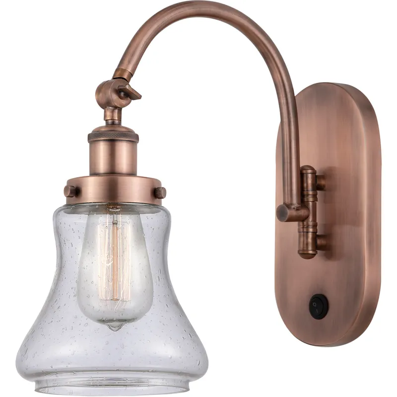 Franklin Restoration Bellmont 1 Light 7 inch Antique Copper Sconce Wall Light