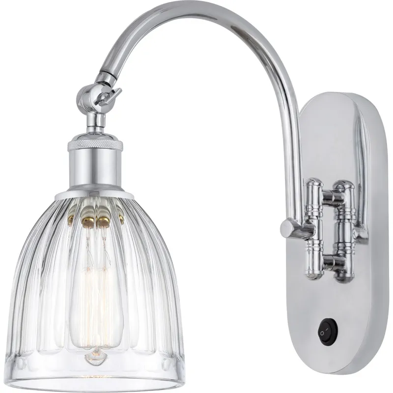 Ballston Brookfield LED 6 inch Polished Chrome Sconce Wall Light