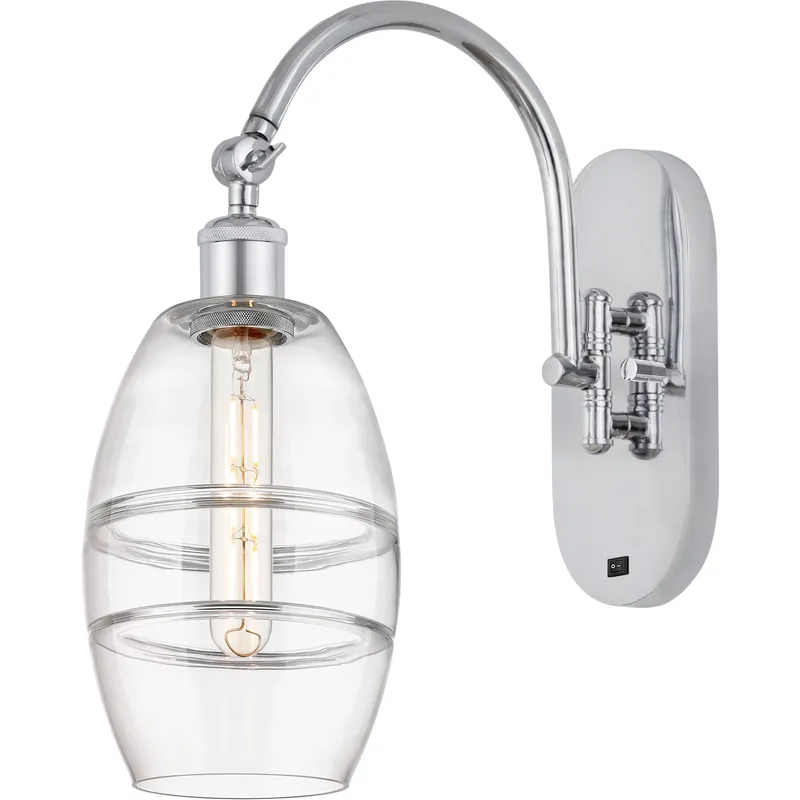 Ballston Vaz 1 Light 5.88 inch Polished Chrome Sconce Wall Light