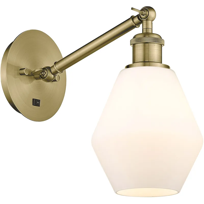 Ballston Cindyrella 1 Light 6 inch Antique Brass Sconce Wall Light