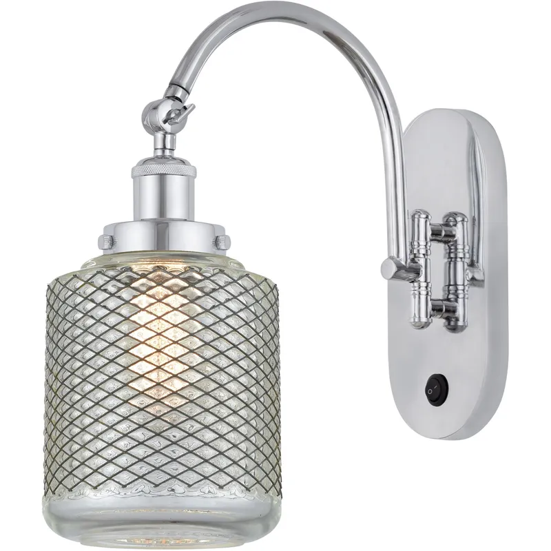 Franklin Restoration Stanton 1 Light 6 inch Polished Chrome Sconce Wall Light
