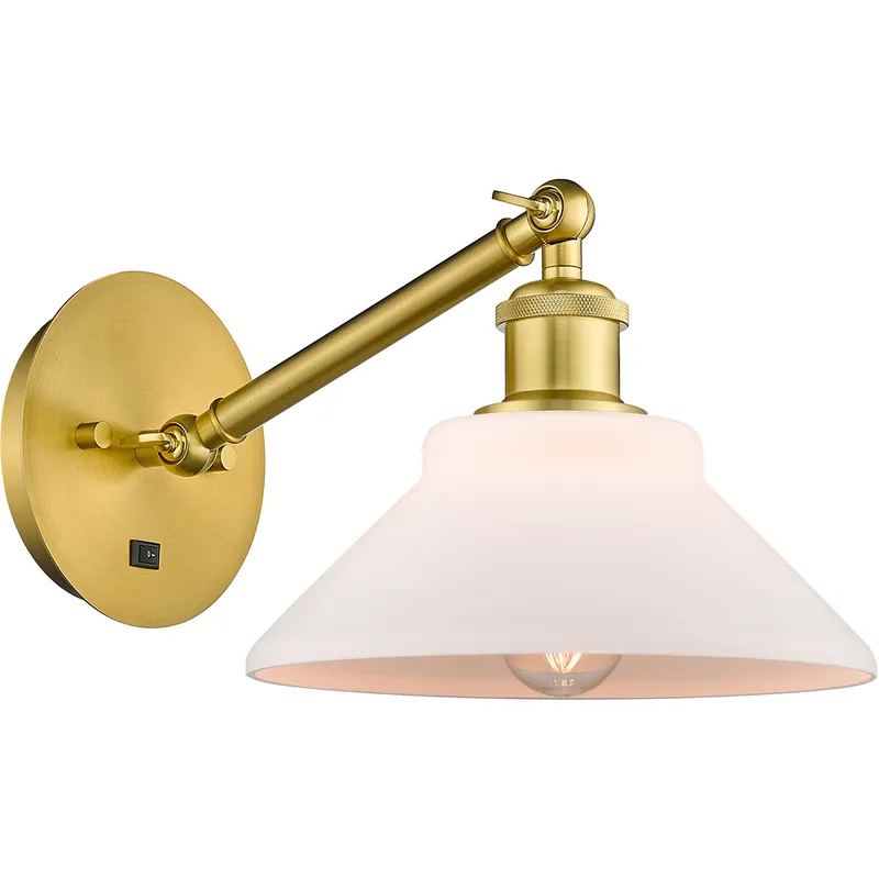 Ballston Orwell LED 8 inch Satin Gold Sconce Wall Light