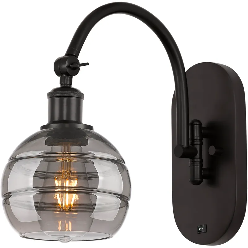 Ballston Rochester 1 Light 5.88 inch Oil Rubbed Bronze Sconce Wall Light