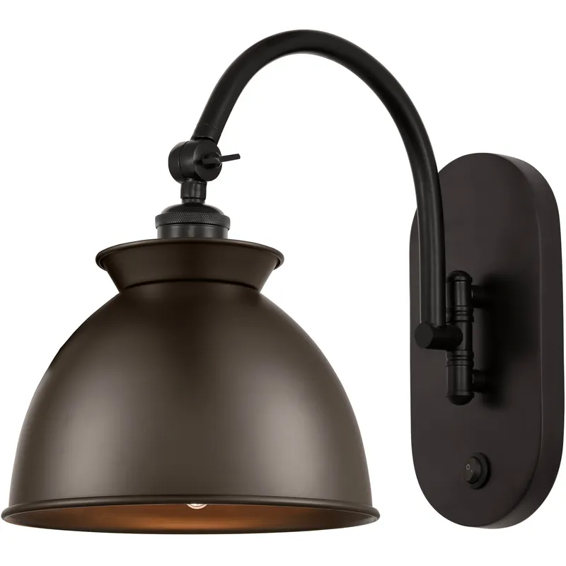 Ballston Adirondack LED 8.13 inch Oil Rubbed Bronze Sconce Wall Light
