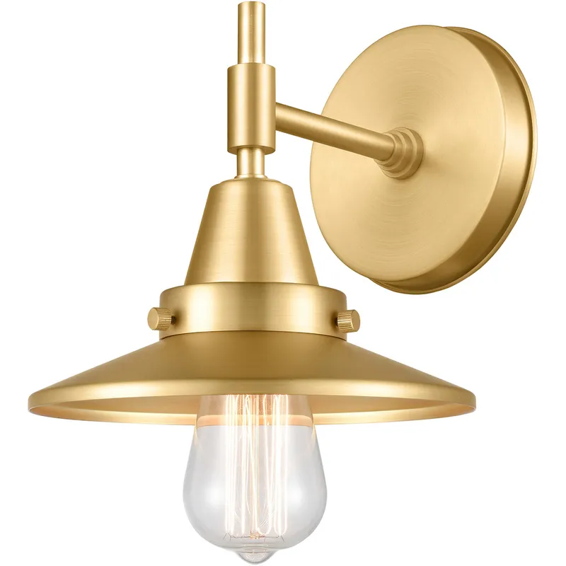 Caden 1 Light 8 inch Antique Brass Sconce Wall Light