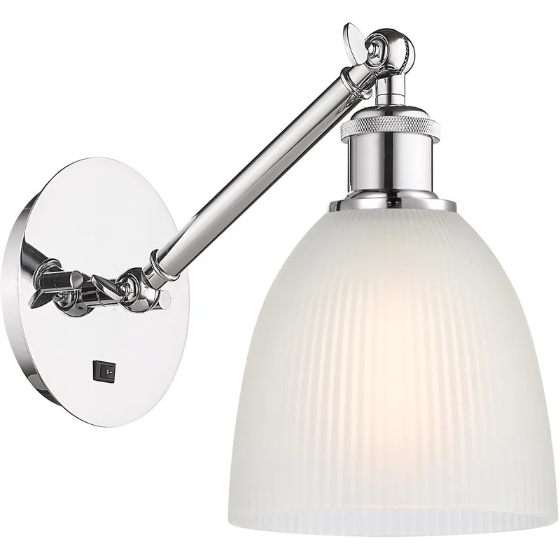 Ballston Castile LED 6 inch Polished Chrome Sconce Wall Light