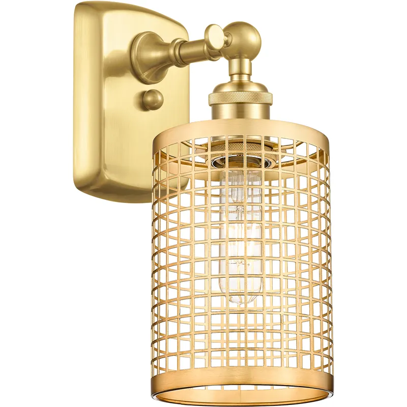 Nestbrook 1 Light 4.75 inch Satin Gold Sconce Wall Light