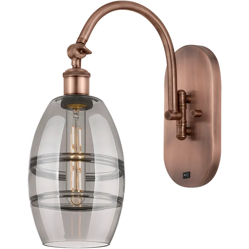 Ballston Vaz 1 Light 5.88 inch Antique Copper Sconce Wall Light