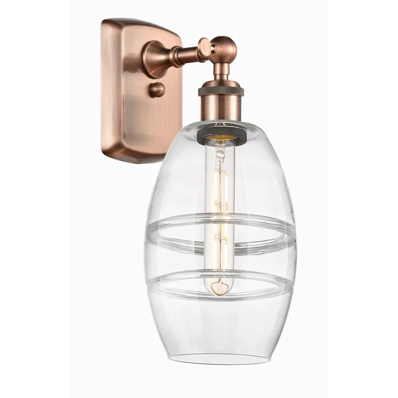 Ballston Vaz 1 Light 5.88 inch Antique Copper Sconce Wall Light