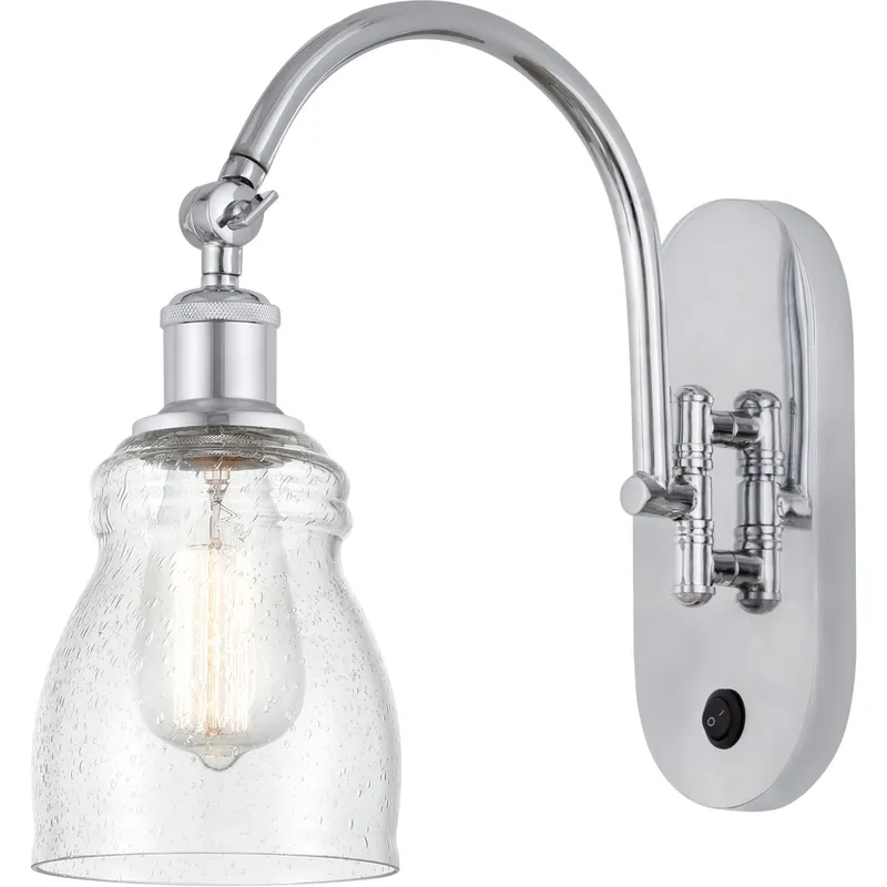 Ballston Ellery 1 Light 5 inch Polished Chrome Sconce Wall Light