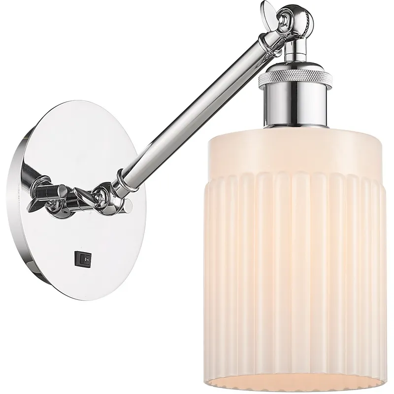 Ballston Hadley 1 Light 5 inch Polished Chrome Sconce Wall Light