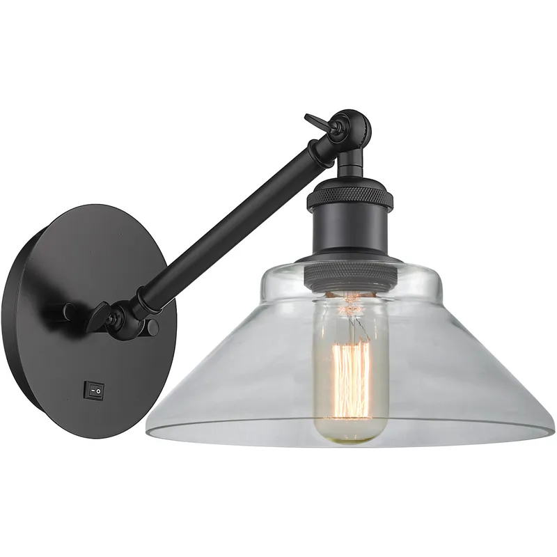Ballston Orwell LED 8 inch Matte Black Sconce Wall Light