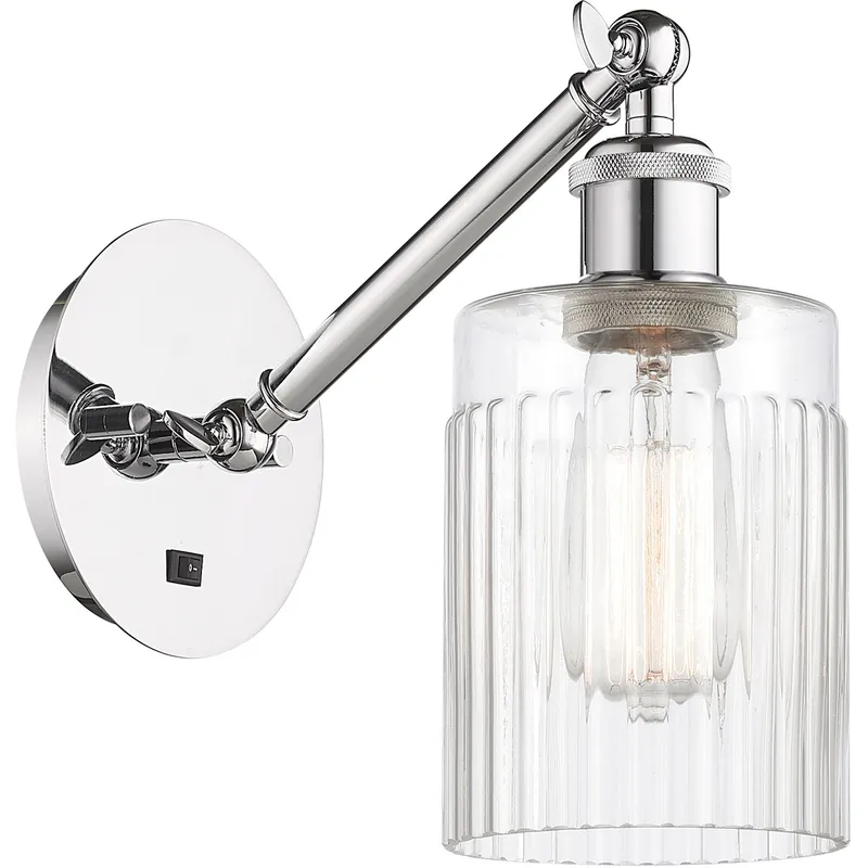 Ballston Hadley 1 Light 5 inch Polished Chrome Sconce Wall Light