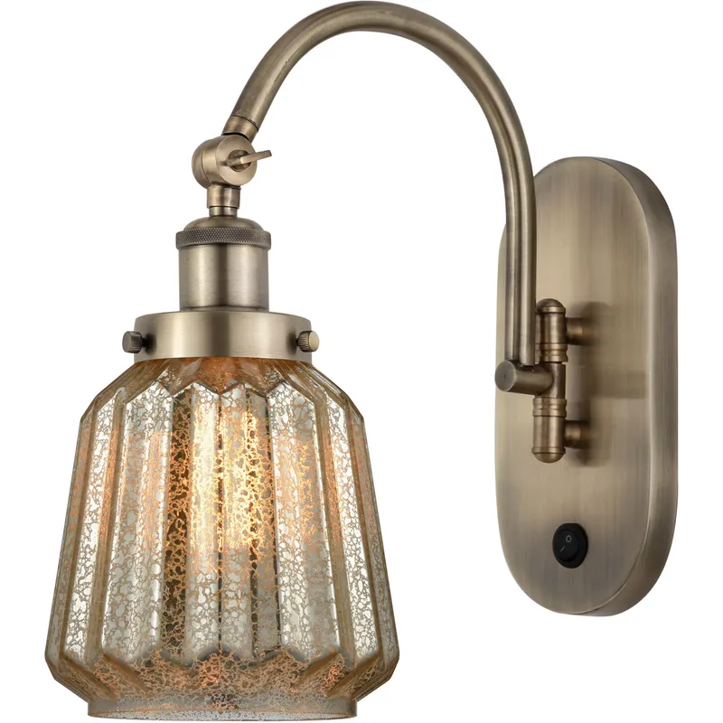 Franklin Restoration Chatham 1 Light 7 inch Antique Brass Sconce Wall Light