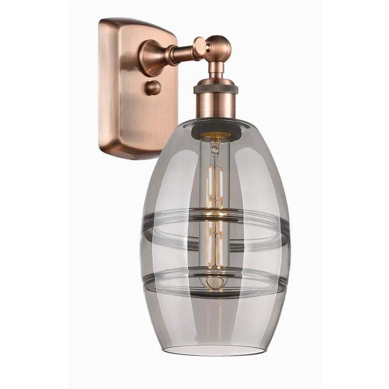 Ballston Vaz 1 Light 5.88 inch Antique Copper Sconce Wall Light