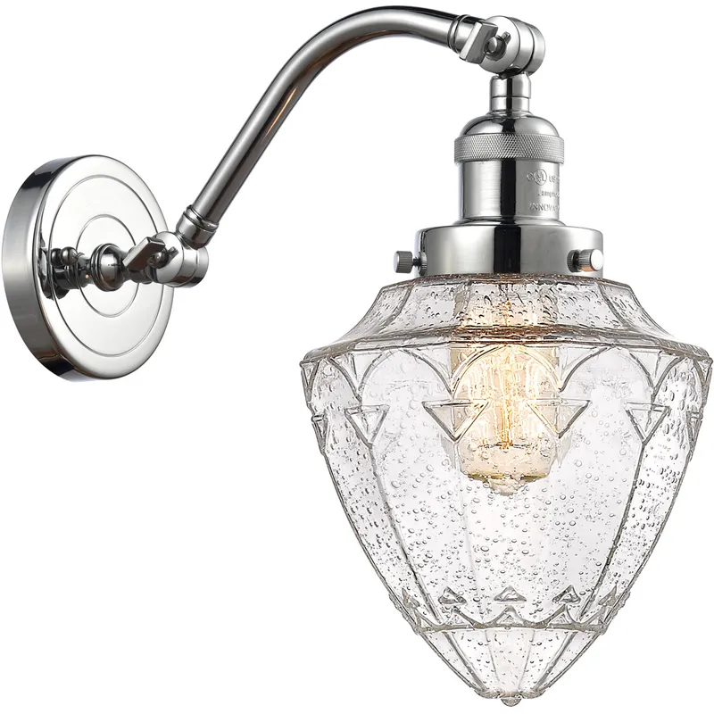 Franklin Restoration Bullet LED 7 inch Polished Chrome Sconce Wall Light