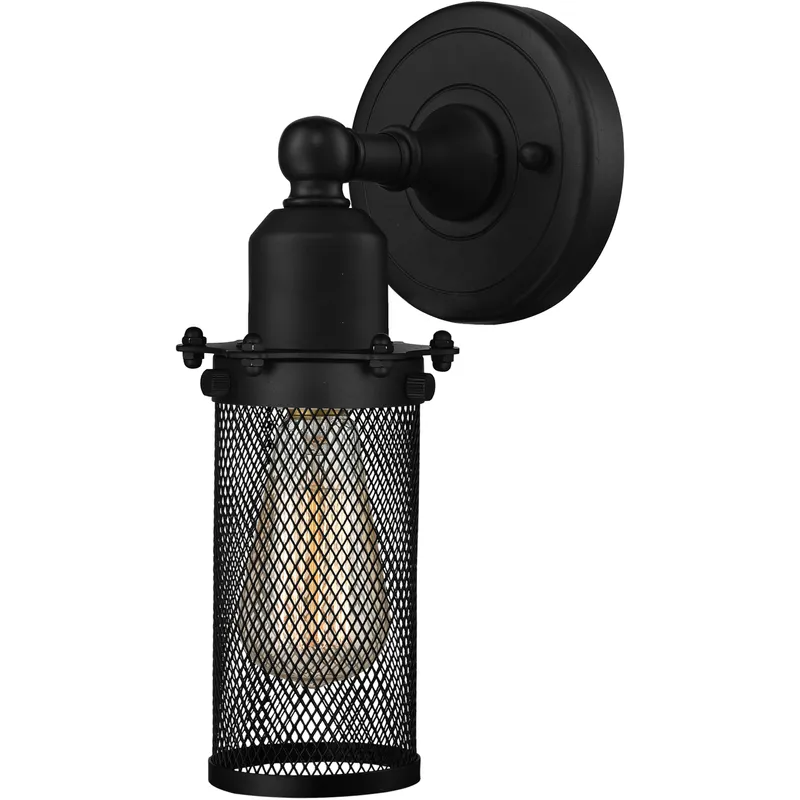 Austere Quincy Hall 1 Light 5 inch Matte Black Sconce Wall Light, Austere