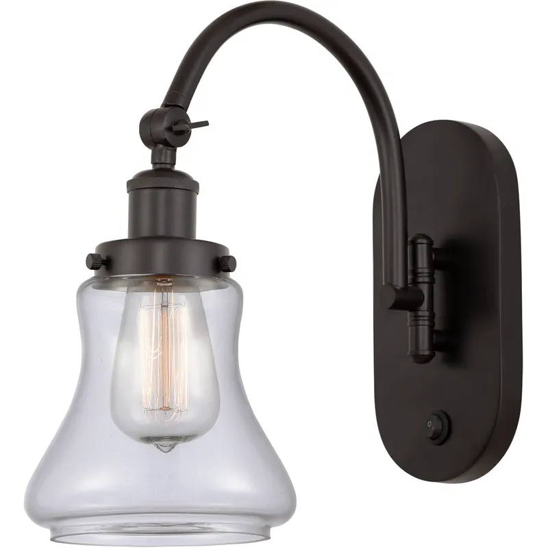 Franklin Restoration Bellmont 1 Light 7 inch Oil Rubbed Bronze Sconce Wall Light