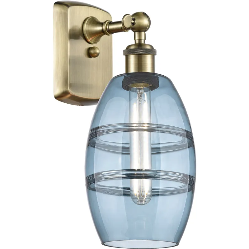 Ballston Vaz 1 Light 5.88 inch Antique Brass Sconce Wall Light