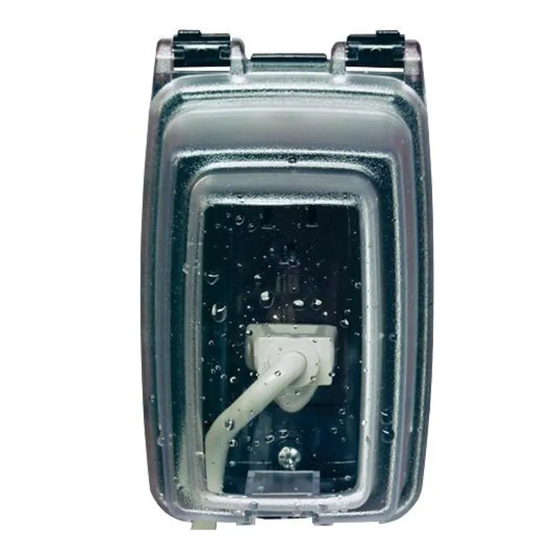 Weatherproof In-Use Cover, 1 Gang, Multiple Insert Type, 3-1/8" Deep, Vertical Mount