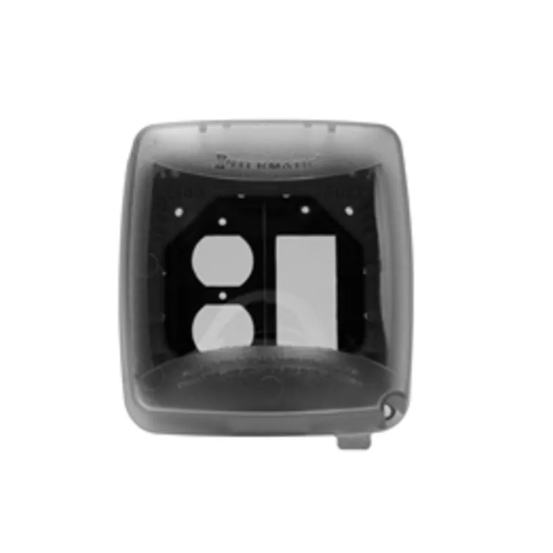 Weatherproof In-Use Cover, 2 Gang, Multiple Insert Type, 2-1/4" Deep, Non-Metallic