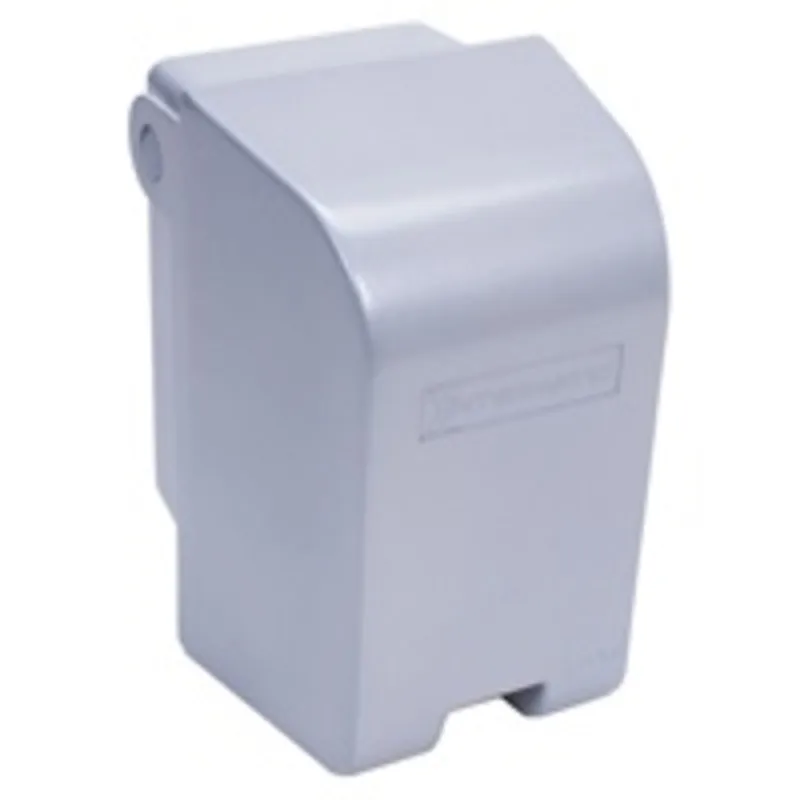 Weatherproof In-Use Cover, 1 Gang, Multiple Insert Type, 4-5/8" Deep, Aluminum