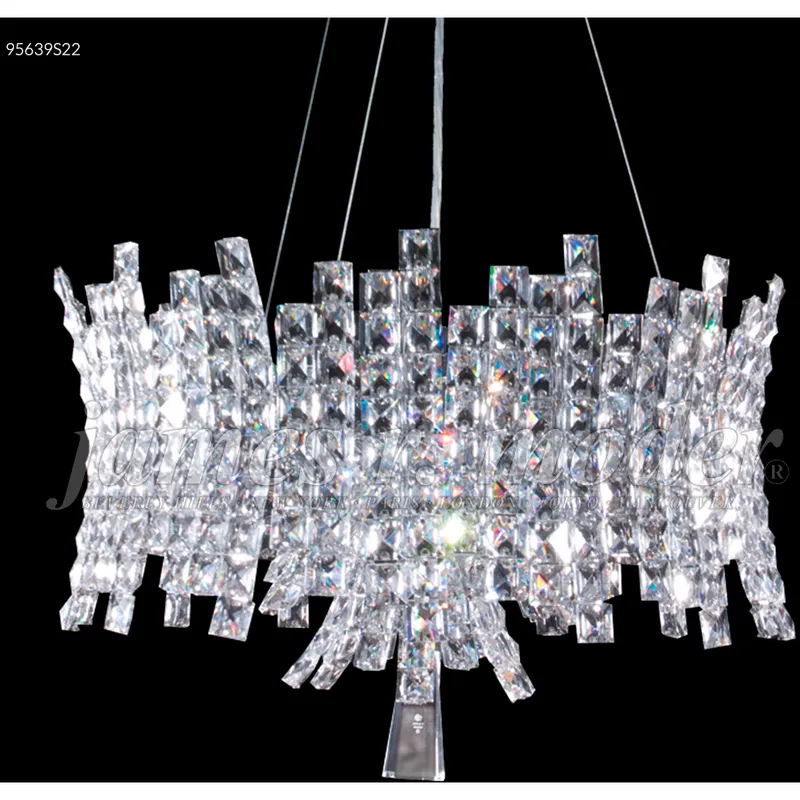 Eclipse Fashion 12 Light Silver Pendant Ceiling Light