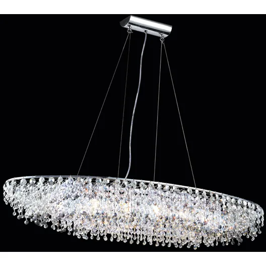 Continental Fashion 12 Light 14 inch Silver Chandelier Ceiling Light