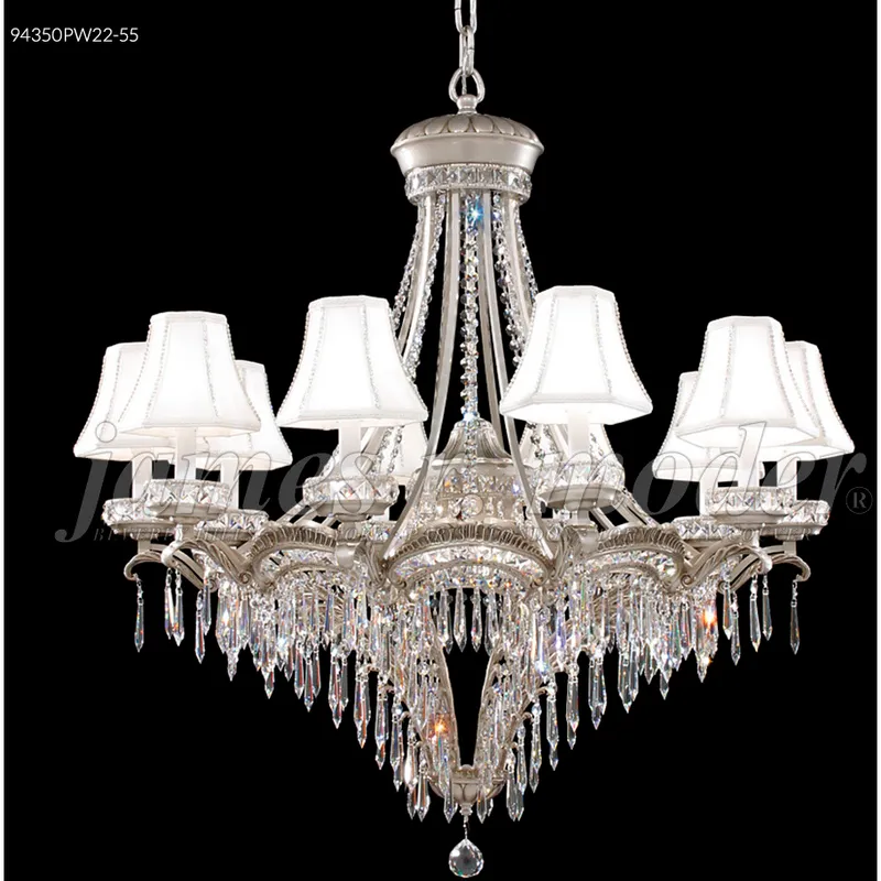 Dynasty Cast Brass 12 Light 34 inch Pewter Chandelier Ceiling Light, Large
