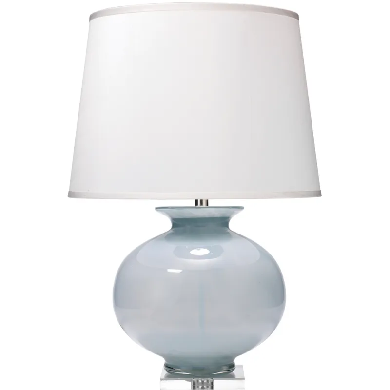 Heirloom 26.5 inch 150 watt Cornflower Blue Grass Table Lamp Portable Light
