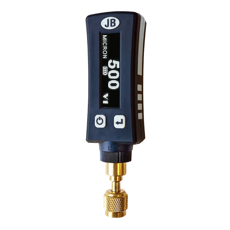 JB Industries DV-22W Vacuum Gauge Digital Wireless Climate Class A2L Compatible