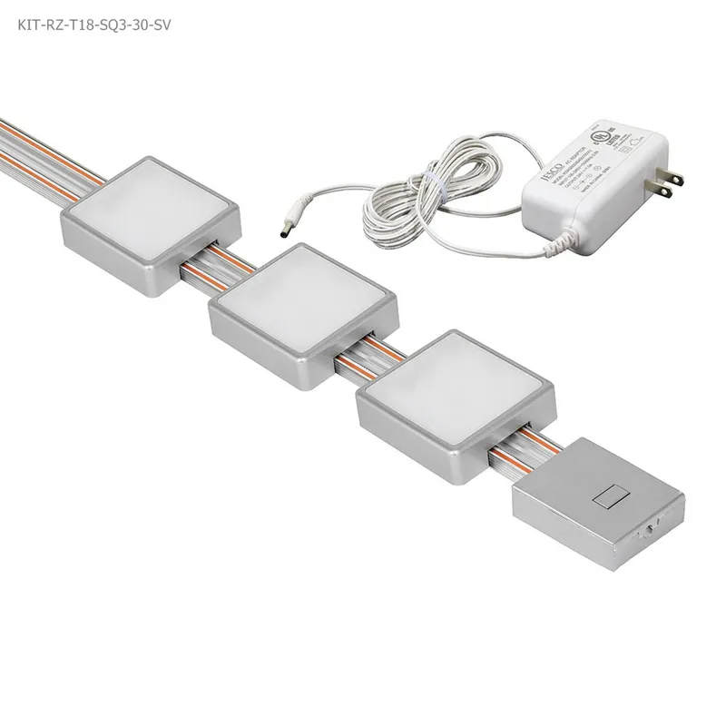 Radianz 120V LED 2.25 inch Silver Undercabinet Lighting