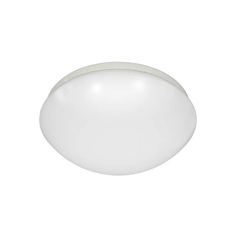 Relyence LED 13.13 inch White Flush Mount Ceiling Light, Round Mushroom