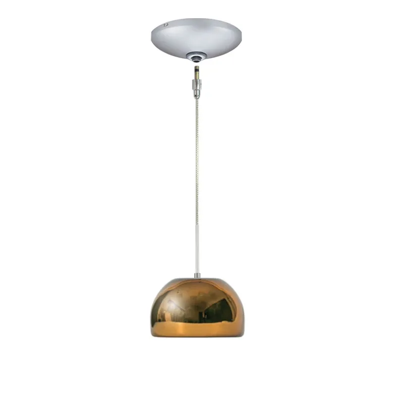 Envisage VI 1 Light 10 inch Satin Nickel Mini Pendant Ceiling Light in Chocolate