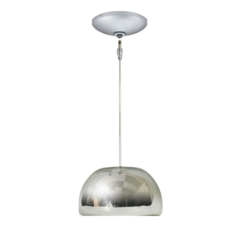 Envisage VI 1 Light 6 inch Satin Nickel Mini Pendant Ceiling Light in Chrome