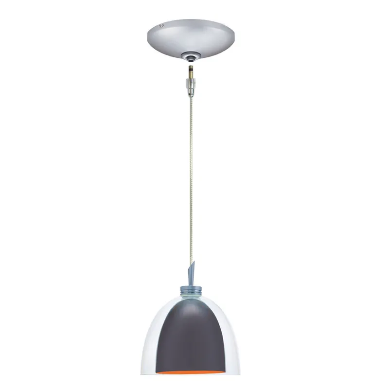 Lina 1 Light 5.13 inch Satin Nickel Mini Pendant Ceiling Light