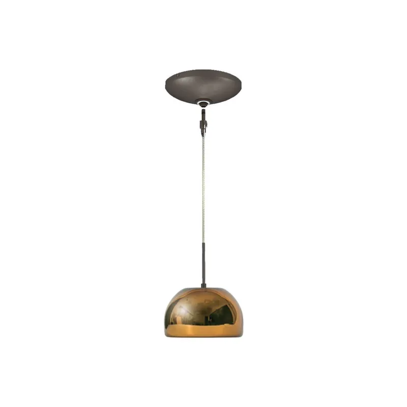 Envisage VI 1 Light 10 inch Bronze Mini Pendant Ceiling Light in Chocolate