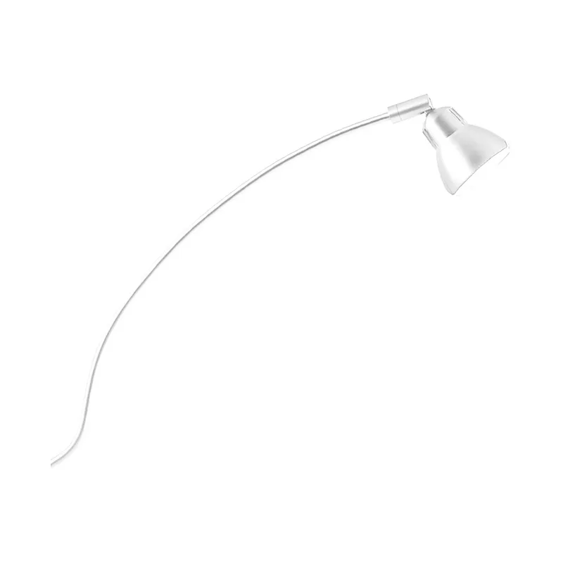 Series 011 50 watt 3.25 inch White Arclight Wall Light, Clamp Mount