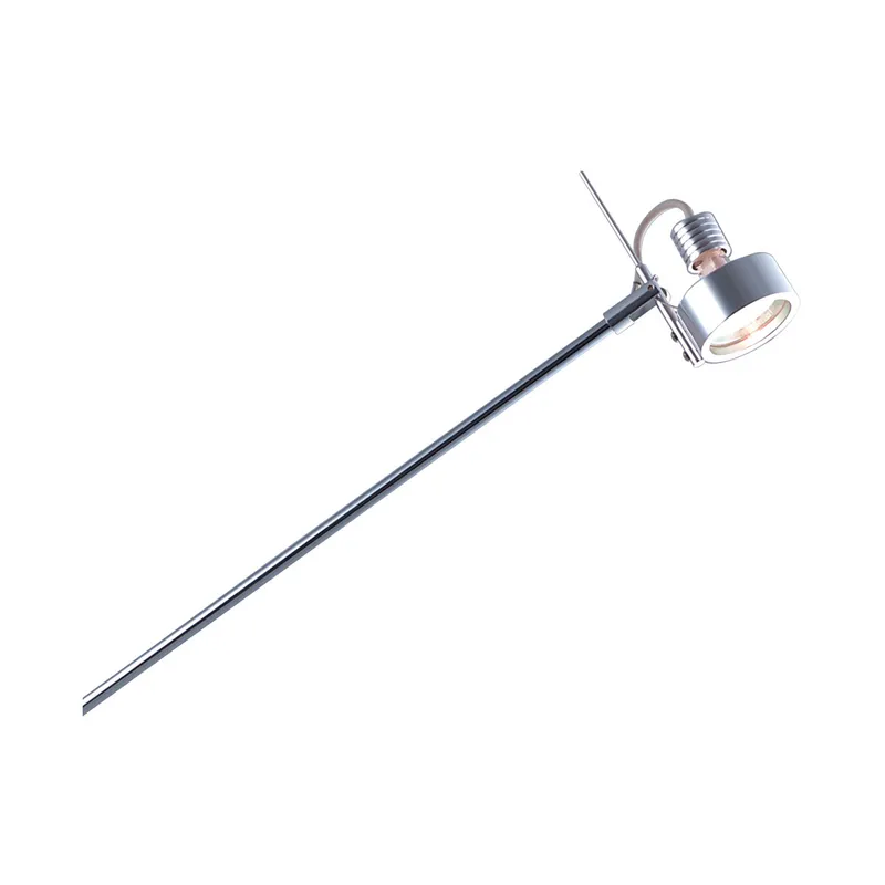 Series 135 50 watt 3.25 inch Aluminum with Chrome Arclight Wall Light, Fixed Mount